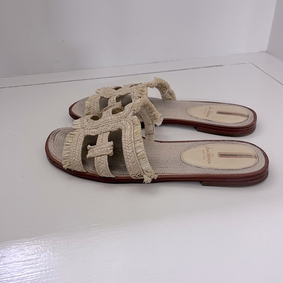 Sam Edelman Raffia Slides - Picture 6 of 7